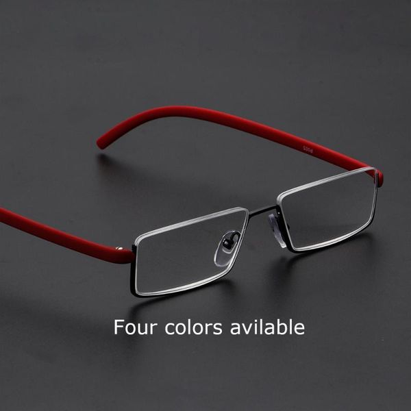 sunglasses metal anti-blue light reading glasses men half frame prescription eyeglasses male tr90 eyewear with case óculos + 1.0to 4.0, White;black
sunglasses metal anti-blue light reading glasses men half frame prescription eyeglasses male tr90 eyewear with case óculos + 1.0to 4.0, White;black