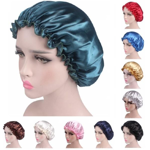 beanie/skull caps 3pcs/lot satin hair cap bonnet night sleep women shower femme silk long hat for bath bonnets, Blue;gray
beanie/skull caps 3pcs/lot satin hair cap bonnet night sleep women shower femme silk long hat for bath bonnets, Blue;gray
