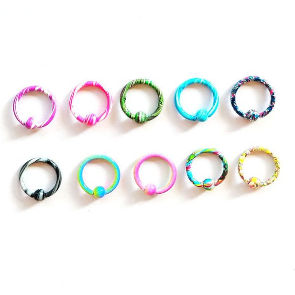 16g stainless steel color hoop nose eyebrow lip tragus earring captive bead ring whole body piercing jewelry mix 100pcs, Silver
16g stainless steel color hoop nose eyebrow lip tragus earring captive bead ring whole body piercing jewelry mix 100pcs, Silver