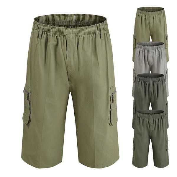 men's shorts summer solid color youth casual pants tooling loose straight five-point thin section streetwear men 2021, White;black
men's shorts summer solid color youth casual pants tooling loose straight five-point thin section streetwear men 2021, White;black
