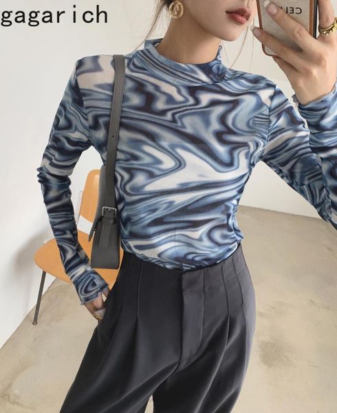 women's t-shirt gagarich women 2021 spring autumn french retro temperament female tie-dye half-high neck long-sleeved bottoming pullove, White
women's t-shirt gagarich women 2021 spring autumn french retro temperament female tie-dye half-high neck long-sleeved bottoming pullove, White
