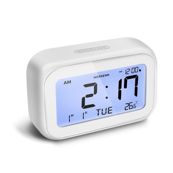 other clocks & accessories built-in button alarm clock large led display digital snooze time backlight weekend mode date calendar temperatur
other clocks & accessories built-in button alarm clock large led display digital snooze time backlight weekend mode date calendar temperatur