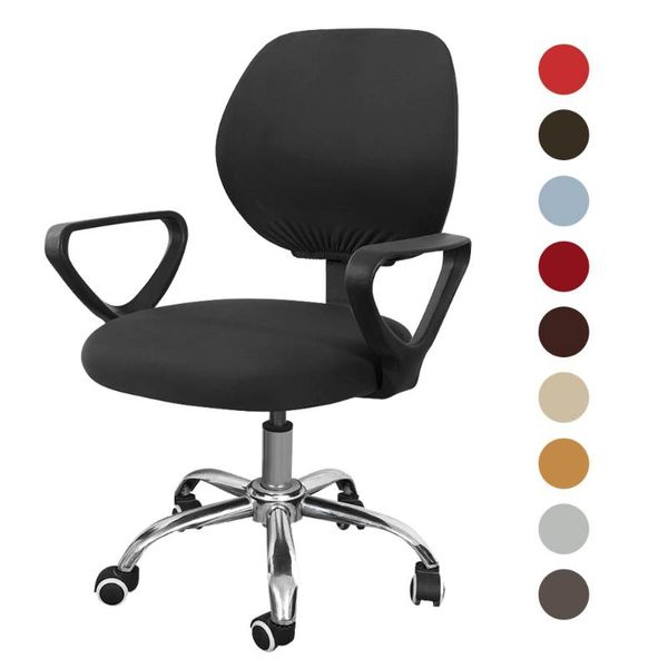 solid colors elastic office armchair covers for housse de chaise mariage rotatable computer chair slipcovers spandex fabric
solid colors elastic office armchair covers for housse de chaise mariage rotatable computer chair slipcovers spandex fabric