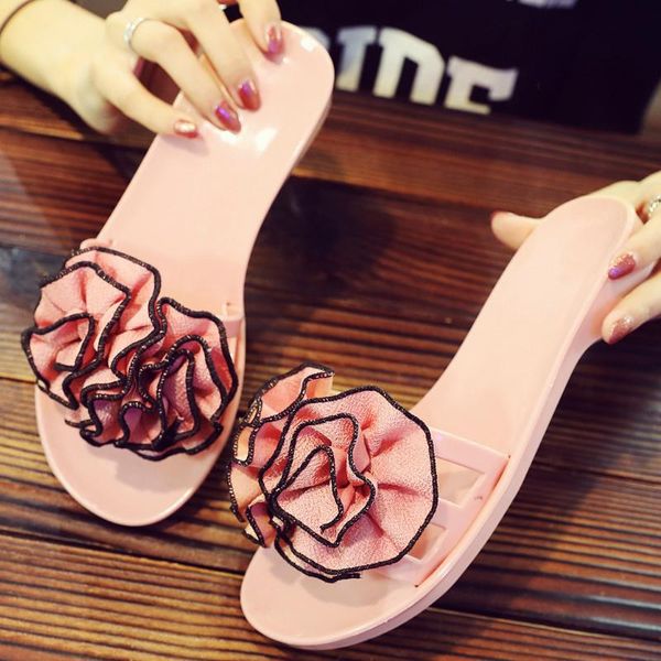 slippers summer women platform jelly shoes flower flat heel peep toe slides 2021 beach outdoor ladies zapatos de mujer, Black
slippers summer women platform jelly shoes flower flat heel peep toe slides 2021 beach outdoor ladies zapatos de mujer, Black