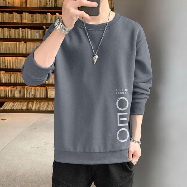 men's hoodies & sweatshirts korean fashion men sweatshirt letter print solid color polyester spring and autumn casual long sleeve crewn, Black
men's hoodies & sweatshirts korean fashion men sweatshirt letter print solid color polyester spring and autumn casual long sleeve crewn, Black