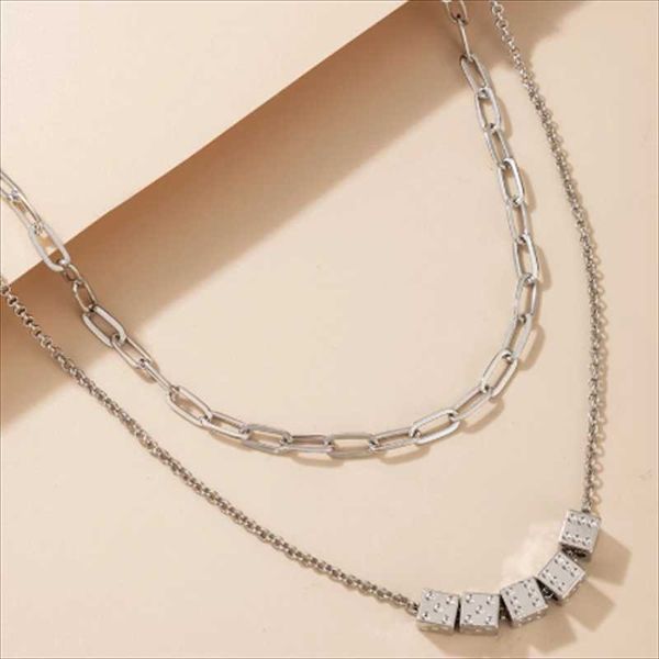 chains personality dice necklace for women punk silver color thick chain multilayer geoemtric party jewelry accessories wholesale
chains personality dice necklace for women punk silver color thick chain multilayer geoemtric party jewelry accessories wholesale