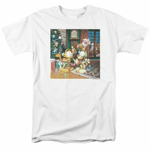 Garfield Odie Christmas Tree T Shirt Licensed Comic Book Cartoon Tee White, White;black
Garfield Odie Christmas Tree T Shirt Licensed Comic Book Cartoon Tee White, White;black