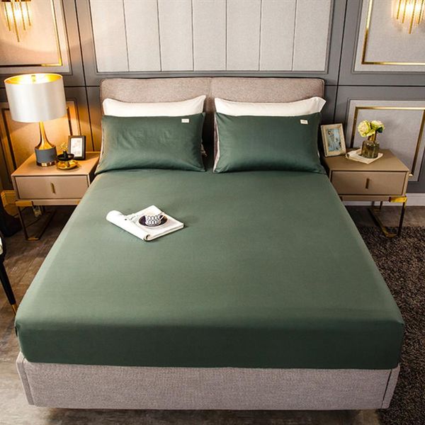 sheets & sets bonenjoy 1 pc green 100%cotton bed linen solid color single fitted sheet cotton queen with elasic band
sheets & sets bonenjoy 1 pc green 100%cotton bed linen solid color single fitted sheet cotton queen with elasic band