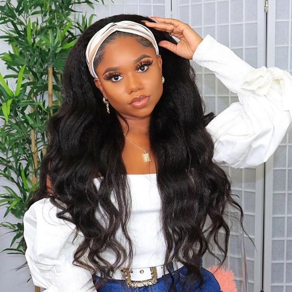 lace wigs beaudiva body wave headband wig peruvian human hair highlight p4/27 no glue, Black;brown
lace wigs beaudiva body wave headband wig peruvian human hair highlight p4/27 no glue, Black;brown