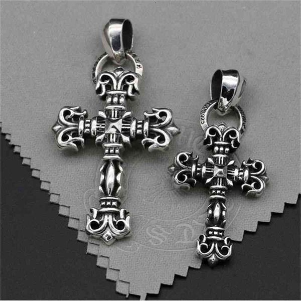 sier 925 sterling ch replica cross necklace pendant gd quan zhilong same pendant men's fashion accessories, Silver
sier 925 sterling ch replica cross necklace pendant gd quan zhilong same pendant men's fashion accessories, Silver