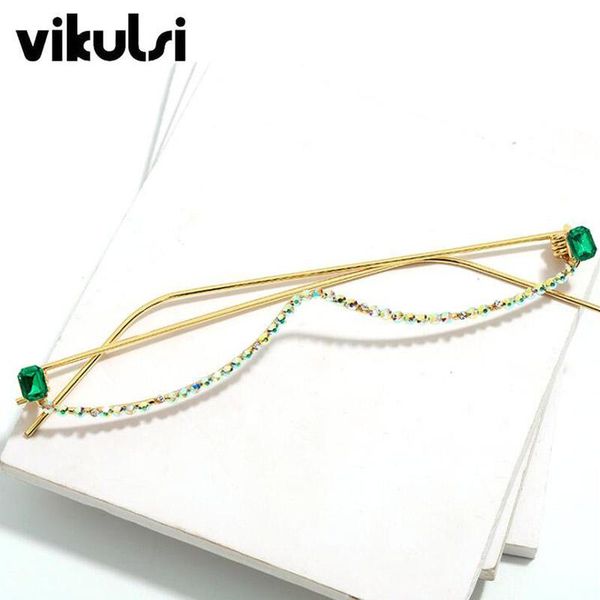 fashion sunglasses frames 2021 eyeglasses alloy frame for women half luxury diamond glasses vikulsi, Black
fashion sunglasses frames 2021 eyeglasses alloy frame for women half luxury diamond glasses vikulsi, Black