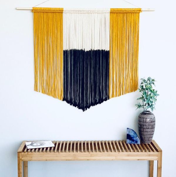 tapestries handmade cotton macrame woven wall hanging bohemian room tapestry art beautiful porch el home wedding decoration 110x80cm
tapestries handmade cotton macrame woven wall hanging bohemian room tapestry art beautiful porch el home wedding decoration 110x80cm