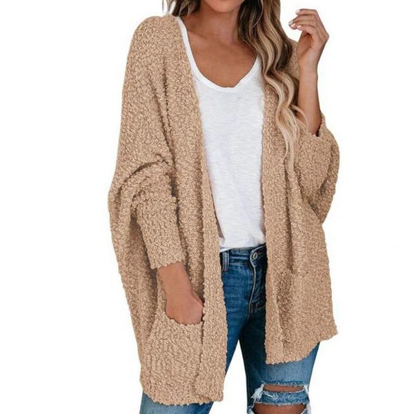 women's knits & tees women cardigan 2021 knitted batwing long sleeves autumn winter solid color open front sweater coat outerwear, White
women's knits & tees women cardigan 2021 knitted batwing long sleeves autumn winter solid color open front sweater coat outerwear, White
