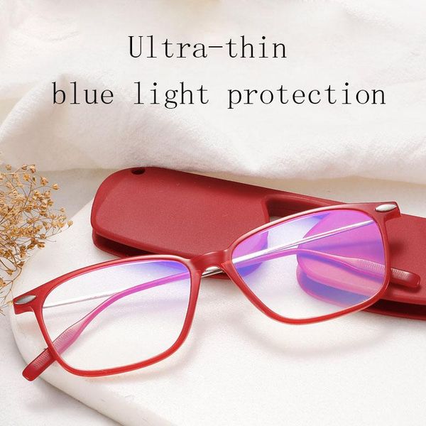 sunglasses anti-blue light reading glasses for men and women, high-grade tr material ultra-light portable ultra-thin case, White;black
sunglasses anti-blue light reading glasses for men and women, high-grade tr material ultra-light portable ultra-thin case, White;black