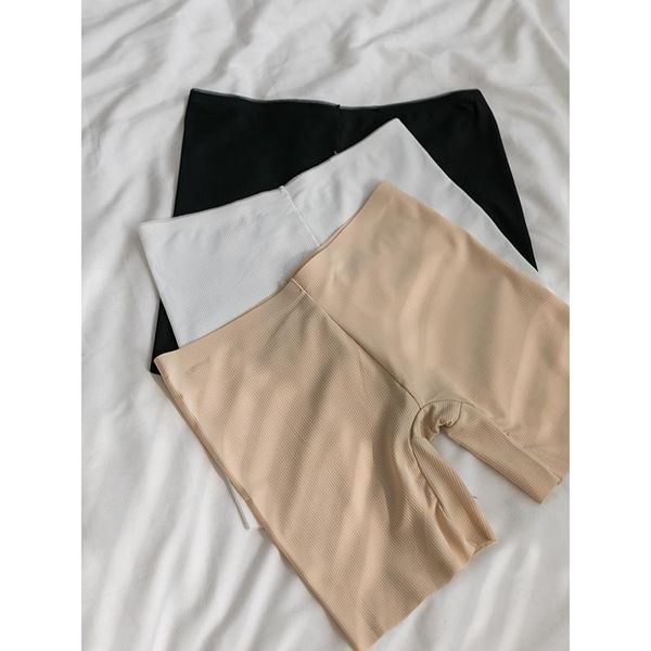 women's shorts leggings safety pants anti light underwear summer thin flat corner traceless, White;black
women's shorts leggings safety pants anti light underwear summer thin flat corner traceless, White;black