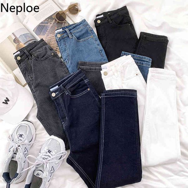 neploe vintage high waist jeans fleece warm trousers slim straight casual pants streetwear korean fashion pantalon new bottoms 210422, Blue
neploe vintage high waist jeans fleece warm trousers slim straight casual pants streetwear korean fashion pantalon new bottoms 210422, Blue