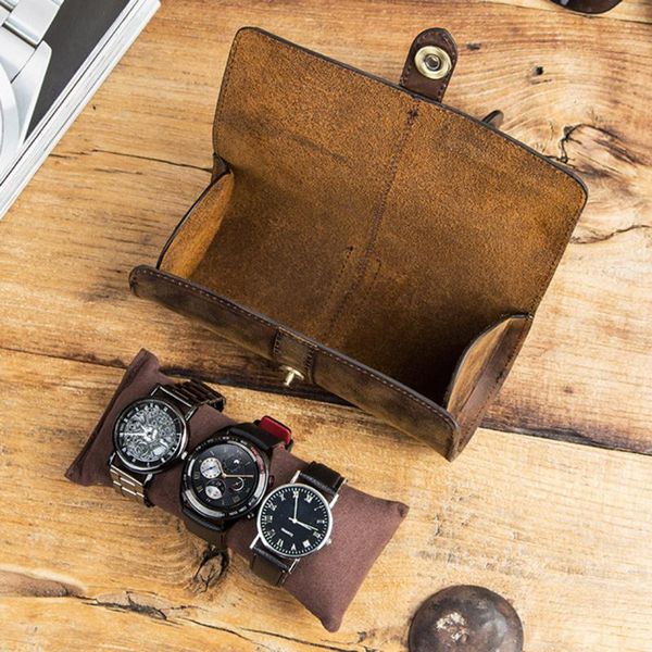 watch boxes & cases retro round box pu wrist case watches storage fashion travel portable pouch, Black;blue
watch boxes & cases retro round box pu wrist case watches storage fashion travel portable pouch, Black;blue