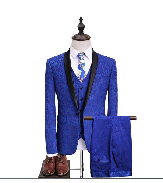 mens suits with print royal blue floral blazer designs paisley slim fit suit jacket men wedding tuxedo men's & blazers, White;black
mens suits with print royal blue floral blazer designs paisley slim fit suit jacket men wedding tuxedo men's & blazers, White;black