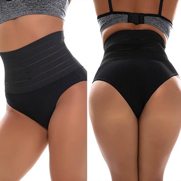 women thong panties shaper high waist tummy control slimming underwear trainer shapewear women's shapers, Black;white
women thong panties shaper high waist tummy control slimming underwear trainer shapewear women's shapers, Black;white