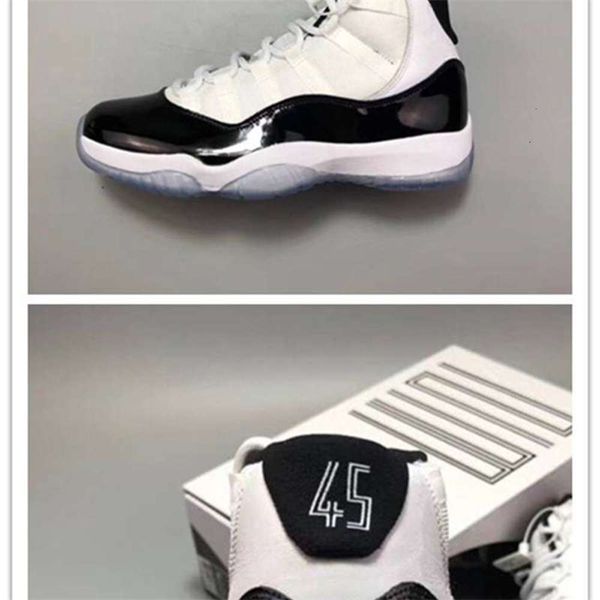11 concord 45 black white xi male men basketball shoes high cut sneakers sports outdoor trainers fashion with box size 8-13 yuduojiaju
11 concord 45 black white xi male men basketball shoes high cut sneakers sports outdoor trainers fashion with box size 8-13 yuduojiaju