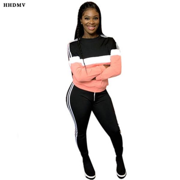 spring street casual style sets long sleeve round collar elastic pants stitching color comfortable two piece women's tracksuits, Gray
spring street casual style sets long sleeve round collar elastic pants stitching color comfortable two piece women's tracksuits, Gray