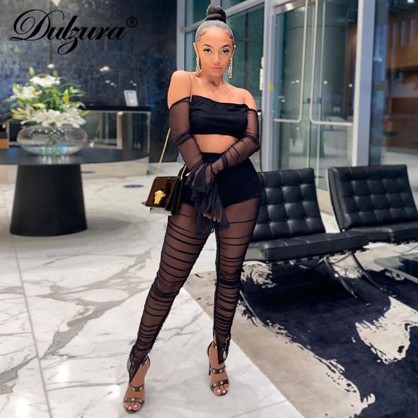patchwork women mesh two pieces flare long sleeve crop t shirt staed pants set sheer see through streetwear club, Black;white
patchwork women mesh two pieces flare long sleeve crop t shirt staed pants set sheer see through streetwear club, Black;white