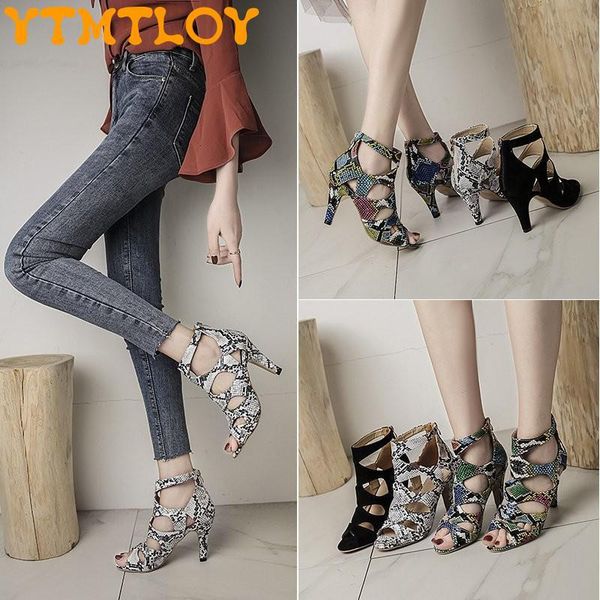 ladies fish mouth sandals high heel multicolor hollow breathable ankle boots roman 35-42, Black
ladies fish mouth sandals high heel multicolor hollow breathable ankle boots roman 35-42, Black