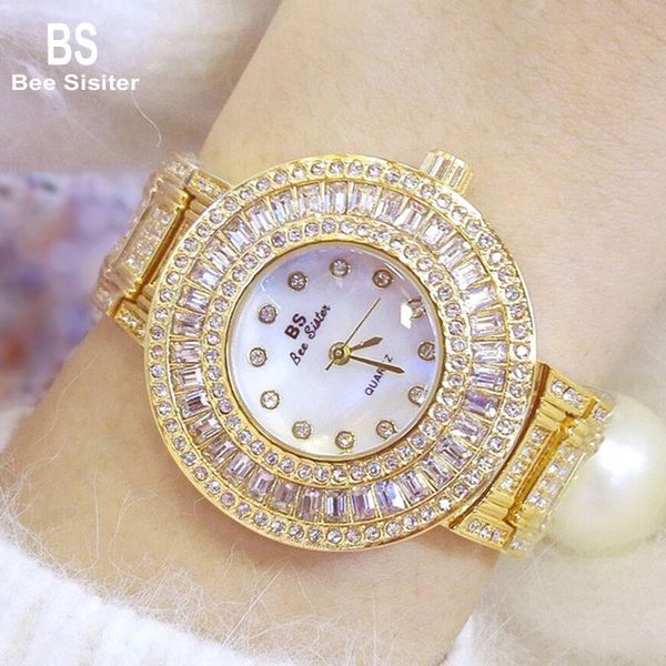 bee sister big dial watches for woman full rhinestones metal strap water and resistant ladies luxury wristwatch bs03 wristwatches, Slivery;brown
bee sister big dial watches for woman full rhinestones metal strap water and resistant ladies luxury wristwatch bs03 wristwatches, Slivery;brown