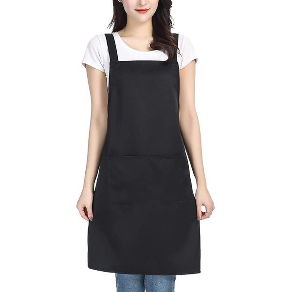 aprons fashion simple h-type shoulder apron kitchen work garden doble sided two pocket cover smock 1pc
aprons fashion simple h-type shoulder apron kitchen work garden doble sided two pocket cover smock 1pc