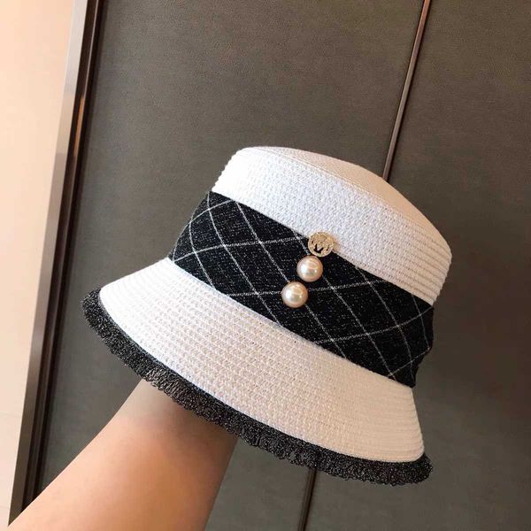 new hat summer tassel big brim basin hat simple black and white versatile net red live button sun shade straw hat girl, Black;white
new hat summer tassel big brim basin hat simple black and white versatile net red live button sun shade straw hat girl, Black;white