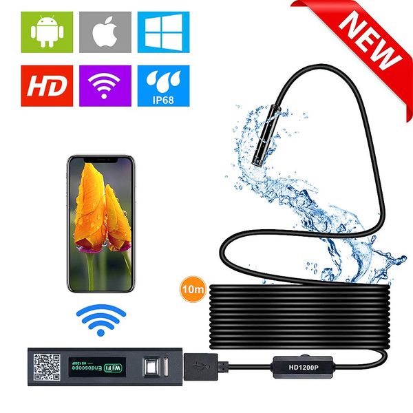 wifi endoscope camera hd 1200p 10/5/3.5/2/1m mini waterproof hard wire wireless 8mm 8 led borescope camera for android ios mac whello
wifi endoscope camera hd 1200p 10/5/3.5/2/1m mini waterproof hard wire wireless 8mm 8 led borescope camera for android ios mac whello