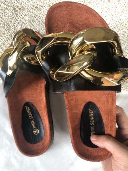 summer trend fashion women slippers huge metal chain decoration cork sole non slip outdoor beach slides ladies shoes female 2021, Black
summer trend fashion women slippers huge metal chain decoration cork sole non slip outdoor beach slides ladies shoes female 2021, Black