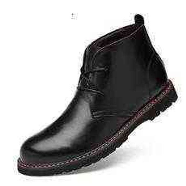 tangzuo shoes 6815 leather boots, , 36-48, black brown