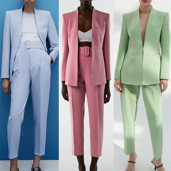 za suits blazers long pants fashion simple office women spring autumn casual chic street youth 210930, White
za suits blazers long pants fashion simple office women spring autumn casual chic street youth 210930, White