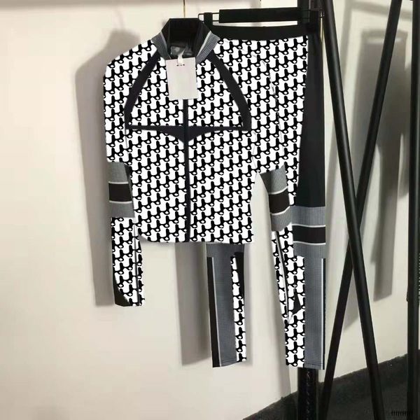 women's sportswear tracksuits yoga set workout blouse wear sports gym legging fitness crop yoga suit long sleeve, White
women's sportswear tracksuits yoga set workout blouse wear sports gym legging fitness crop yoga suit long sleeve, White