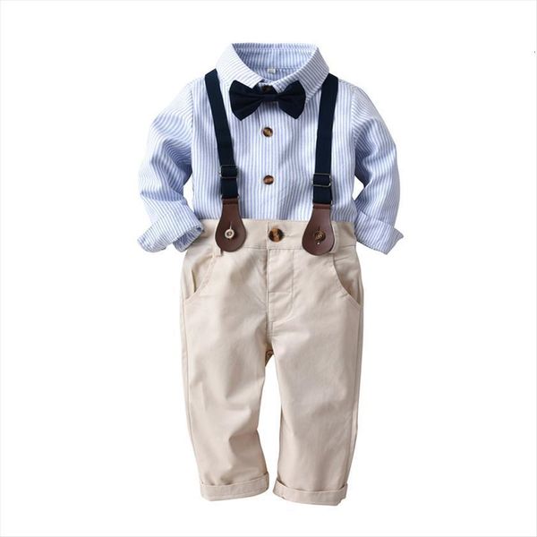 1 6 years boy suit set party children clothes sky blue striped shirt tie pants belt 4 pcs baby cotton, White
1 6 years boy suit set party children clothes sky blue striped shirt tie pants belt 4 pcs baby cotton, White