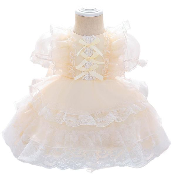 girl's dresses born first communion birthday baby girls handmade dress flower exquisite princess toddler baptism cake, Red;yellow
girl's dresses born first communion birthday baby girls handmade dress flower exquisite princess toddler baptism cake, Red;yellow