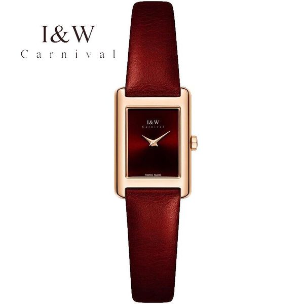 switzerland brand watch dress women simple quartz watches italy cowhide sapphire relogio feminino rectangle montre femme red wristwatches, Slivery;brown
switzerland brand watch dress women simple quartz watches italy cowhide sapphire relogio feminino rectangle montre femme red wristwatches, Slivery;brown