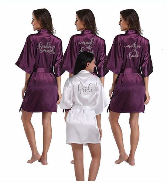 purple robe silver letter women sleepwear kimono satin pajamas wedding bridesmaid sister mother of the bride robes, Black;red
purple robe silver letter women sleepwear kimono satin pajamas wedding bridesmaid sister mother of the bride robes, Black;red