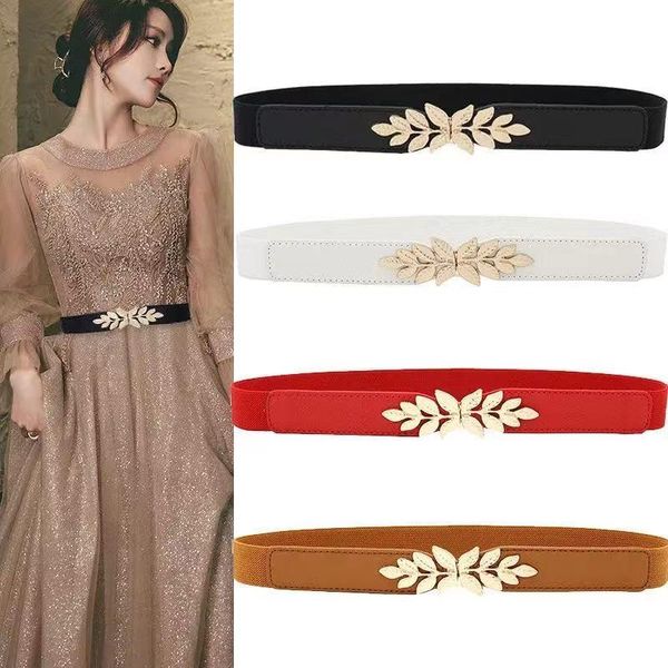 belts 2021 fashion elastic belt women gold color leaf buckle girdle ladies prom dresses decoration pu leather waistband female, Black;brown
belts 2021 fashion elastic belt women gold color leaf buckle girdle ladies prom dresses decoration pu leather waistband female, Black;brown