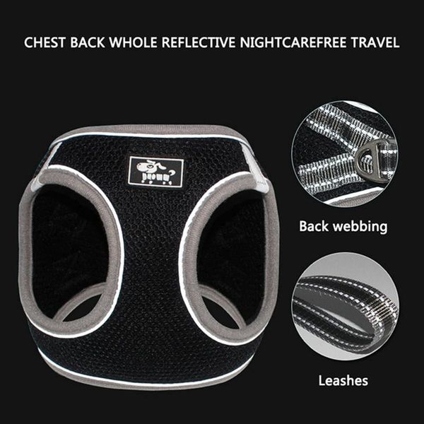 dog collars & leashes pet reflective breathable chest strap outer vest type leash for dogs safety belt
dog collars & leashes pet reflective breathable chest strap outer vest type leash for dogs safety belt