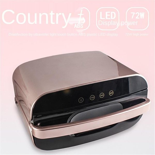 nail art equipment 4.5l uv desinfection box manicure cabinet tool sterilize machine light sterlizer portable disinfecting, Silver 
nail art equipment 4.5l uv desinfection box manicure cabinet tool sterilize machine light sterlizer portable disinfecting, Silver