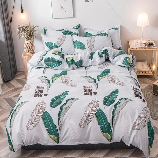 bedding sets home polyester set 3/4pcs twin double full duvet cover flat bed sheet pillowcase linen bedroom bedclothes leaf
bedding sets home polyester set 3/4pcs twin double full duvet cover flat bed sheet pillowcase linen bedroom bedclothes leaf