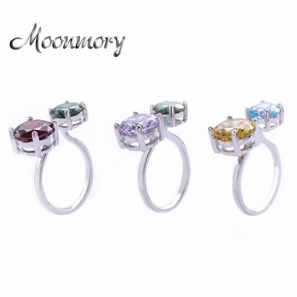 cluster rings moonmory 925 sterling silver zircon double crystal charming ring fashion romantic wedding engagement for women jewelry wholesa, Golden;silver
cluster rings moonmory 925 sterling silver zircon double crystal charming ring fashion romantic wedding engagement for women jewelry wholesa, Golden;silver