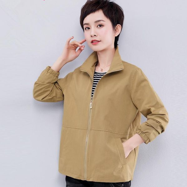 women's jackets plus size spring solid jacket coat women hooded autumn fashion long sleeve outerwear slim thin windbreaker ladies cloth, Black;brown
women's jackets plus size spring solid jacket coat women hooded autumn fashion long sleeve outerwear slim thin windbreaker ladies cloth, Black;brown