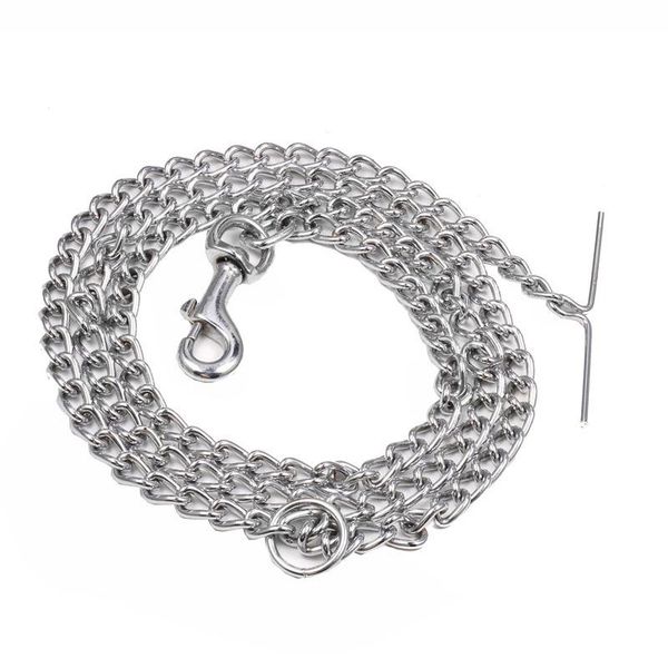 dog collars & leashes adjustable leash chain 180cm iron rope aircraft buckle horse walking training pet for large dogs pitbull
dog collars & leashes adjustable leash chain 180cm iron rope aircraft buckle horse walking training pet for large dogs pitbull