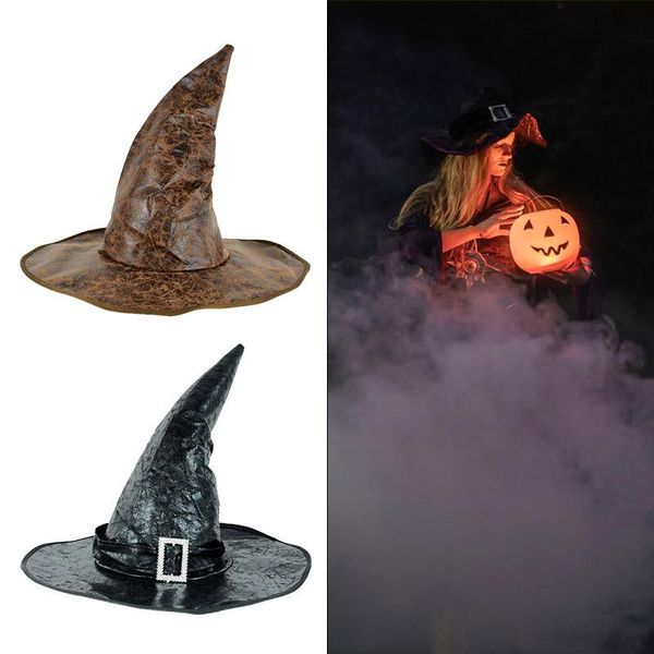 party hats leather witch wizard masquerade fashion headgear halloween props cosplay costume accessories for children adult
party hats leather witch wizard masquerade fashion headgear halloween props cosplay costume accessories for children adult