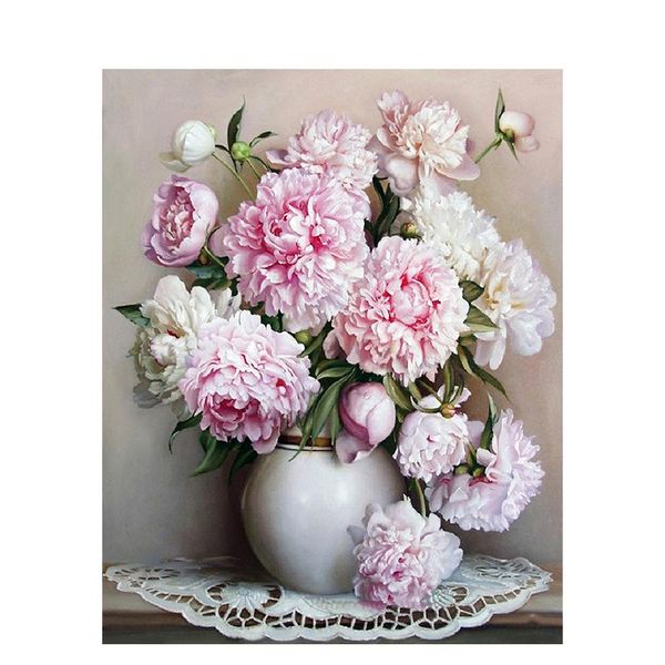paintings selilali painting by numbers pink peonies pictures number flower oil for adults home decoration
paintings selilali painting by numbers pink peonies pictures number flower oil for adults home decoration