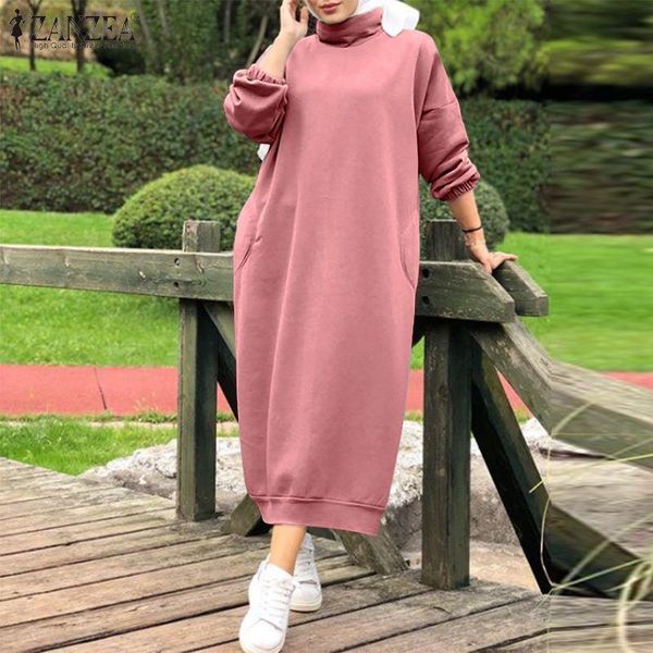 ethnic clothing women stylish autumn turtleneck hoodie dress casual abaya hijab vestidos oversized winter maxi pullover sweatshirt ro, Red
ethnic clothing women stylish autumn turtleneck hoodie dress casual abaya hijab vestidos oversized winter maxi pullover sweatshirt ro, Red