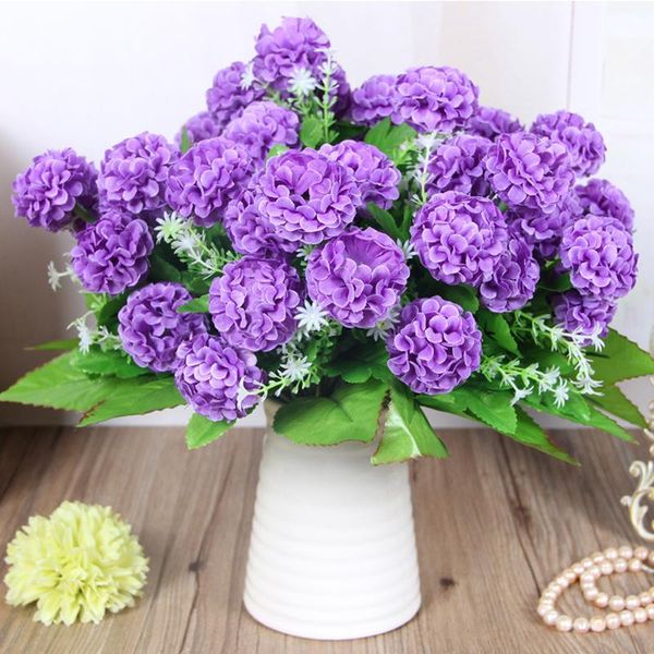 1 bouquet 8 head large flower artificial hydrangea chrysanthemum ball wedding decoration silk fake flower diy home table decor
1 bouquet 8 head large flower artificial hydrangea chrysanthemum ball wedding decoration silk fake flower diy home table decor